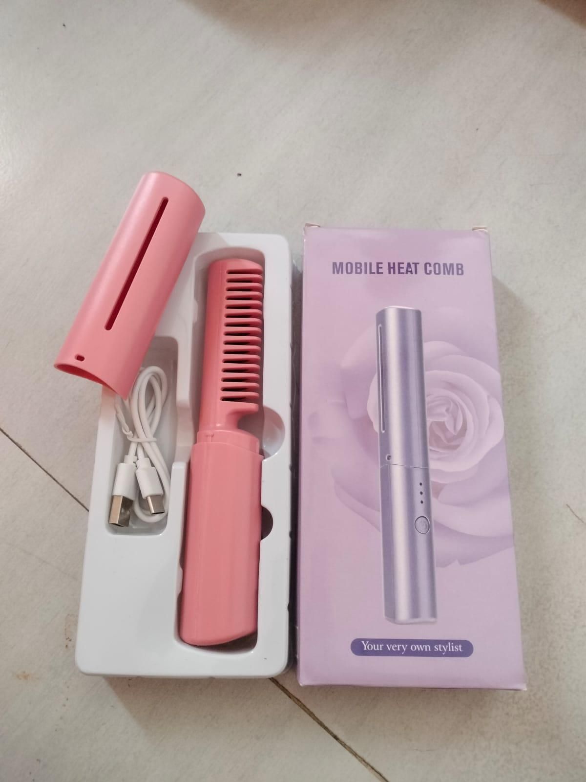 Rechargeable Comb Hair Straightener™