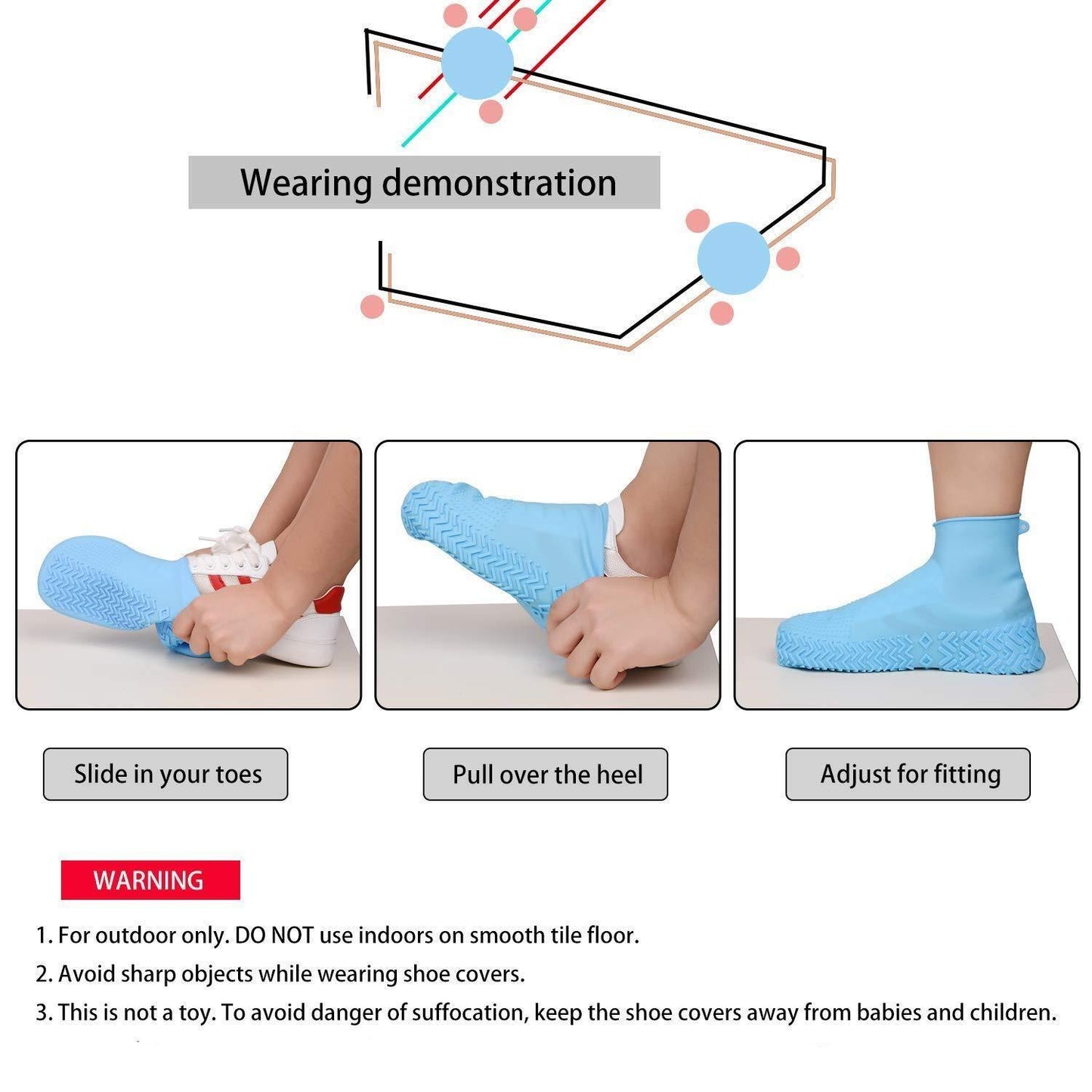 Waterproof Silicone Shoe Covers™