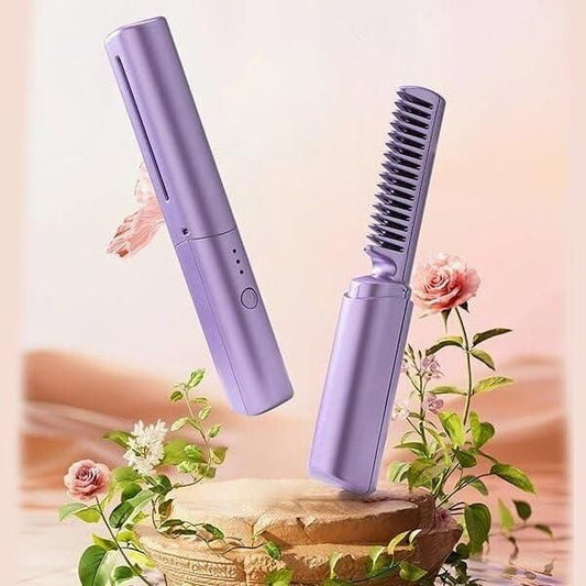 Rechargeable Comb Hair Straightener™